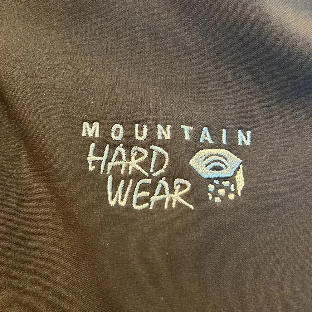 Mountain Hardwear Women’s SoftShell Jacket Brown Fleece‎ Lined Coat Size Small